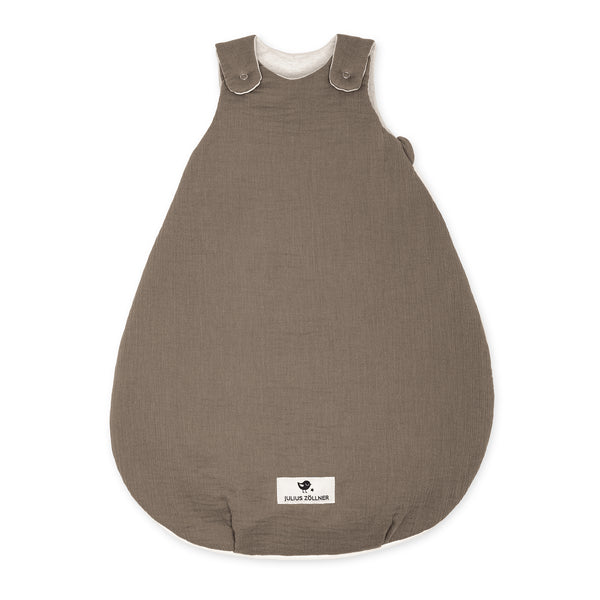 Babyschlafsack aus Baumwollmusselin - Nougat