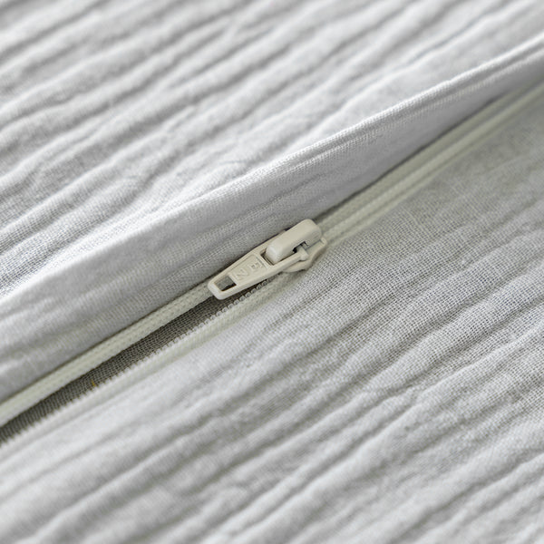 Sommerschlafsack aus Baumwollmusselin, Grau