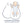 Muslin baby sleeping bag, denim
