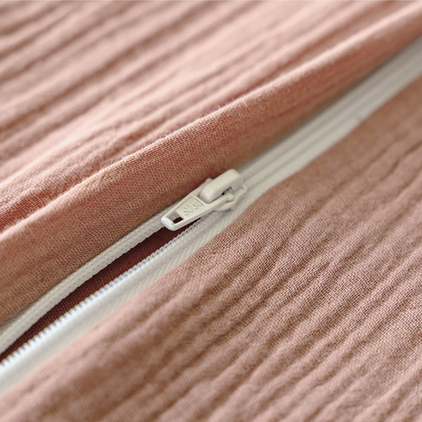 Summer sleeping bag made of cotton, Dusty rose