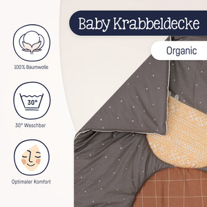 Organic play mat, Turtles