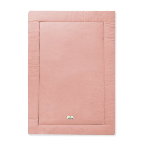 Crawling blanket, dusty rose