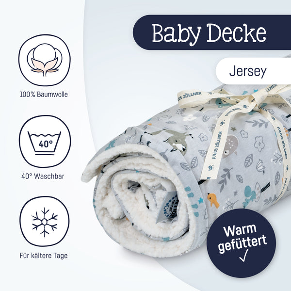 Jersey winter blanket, Smart Friends