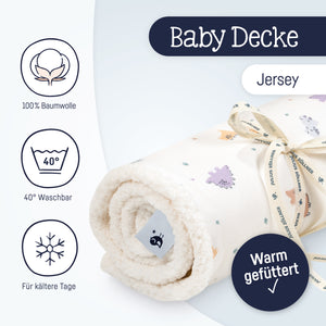 Jersey winter blanket, Little Dinos