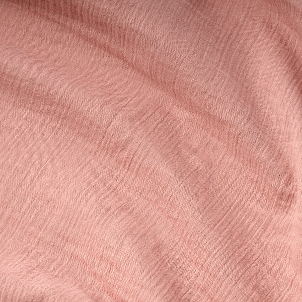 Cuddly blanket made of cotton, Dusty Rose