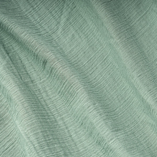 Stillkissenbezug aus Baumwollmusselin, grün