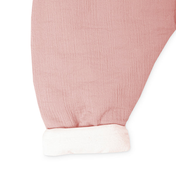 Jumper muslin lined, Dusty rose