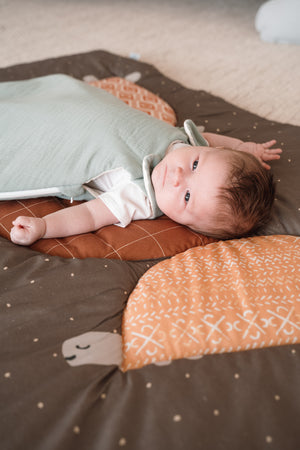 Organic play mat, Turtles