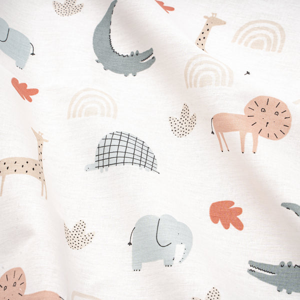 Organic summer sleeping bag, Wild Friends